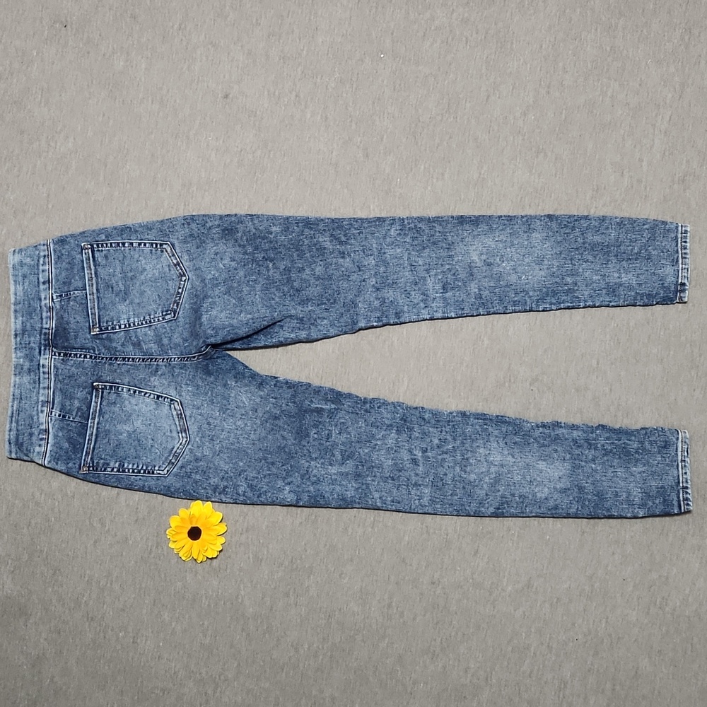 Y2K SO Brand High Rise Denim Leggings Jeggings Skinny Blue Jeans